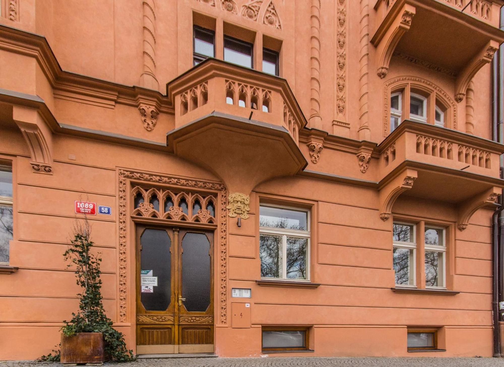 Apartment Slezska 58 プラハ エクステリア 写真